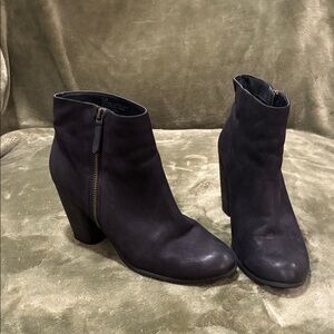 BP Black Ankle Booties with Zipper